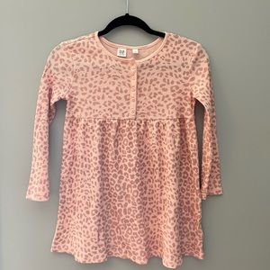 Gap kids, pink cheetah dress